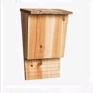 Bat House Natural Wooden NWT